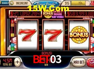 Recursos de Bônus BET03
